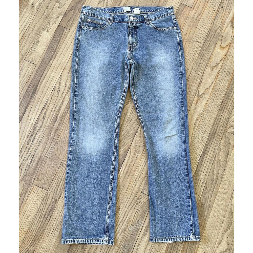 VTG Calvin Klein CK boot Cut jeans size 11 GreatC 100%cotton
